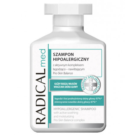 Radical Med - szampon hipoalergiczny z kompleksem łagodząco-nawilżającym Pro-Skin Balance, poj. 330 ml