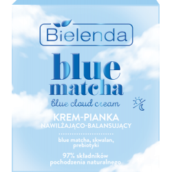 Bielenda BLUE MATCHA blue cloud cream - moisturizing-moisturizing-balancing cream DAY/ NIGHT, capacity 50 ml
