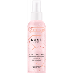 Bielenda CRYSTAL GLOW ROSE QUARTZ - moisturizing and illuminating facial mist, volume 200 ml