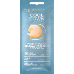 Dermika Beauty Masks - COOL DOWN, prebiotic gel nourishing mask, 10 ml capacity