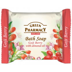 Green Pharmacy Bath Soap - mydło w kostce, goji i olejek migdałowy, masa netto: 100 g