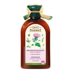 Green Pharmacy - hair balm against hair loss, burdock oil, volume 300 ml