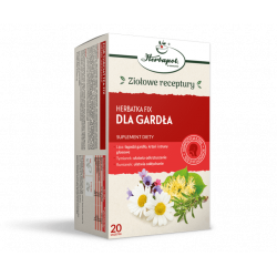 Fix Tea - For the Throat, herbal composition, dietary supplement, net weight: 40g (20 sachets x 2g)