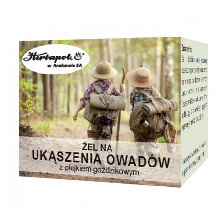 Herbapol Kraków - gel for insect bites with clove oil, net weight: 20 g