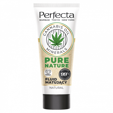 Perfecta Pure Nature - NATURAL mattifying fluid, 30 ml capacity