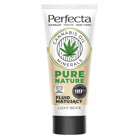 Perfecta Pure Nature - mattifying fluid LIGHT BEIGE, capacity 30 ml