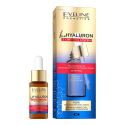 Eveline BioHyaluron 3x Retinol System - multinaprawcze serum przeciwzmarszczkowe na noc, poj. 18 ml