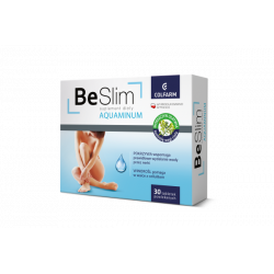 Be Slim Aquaminum - a dietary supplement that facilitates the excretion of excess water from the body, 30 pcs.