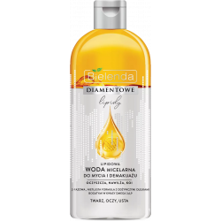 Bielenda Diamond Lipids - lipid micellar water for cleansing and makeup removal, 425 ml capacity