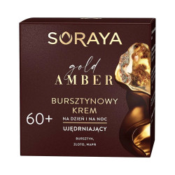 Soraya Gold Amber - bursztynowy krem ujędrniający na dzień i na noc 60+, pój. 50 ml
