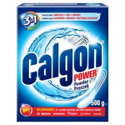 Calgon - washing machine powder anti-scaling 3-in-1, net weight: 500 g (20 washes)