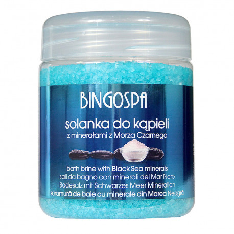 BingoSpa - solanka Solanka do kąpieli z minerałami z Morza Czarnego, masa netto: 550 g