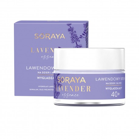 Soraya Lavender Essence - lawendowy krem wygładzający na dzień i na noc 40+, poj. 50 ml