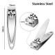 Mudder - stainless steel nail clipper, 1 piece.