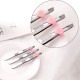 Sansheng - stainless steel eyebrow tweezers with decorative heart-shaped clamp, 1 pc