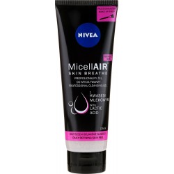 Nivea MicellAir Skin Breathe professional facial cleansing gel, 125 ml capacity