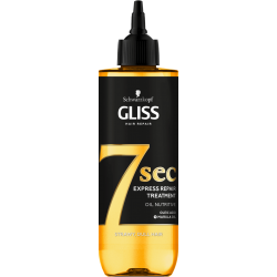 Gliss 7 sec - Oil Nutritive for dry and dull hair, 200 ml capacity