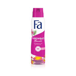FA Throwback Moment Sunset Love - aerosol body deodorant with tropical fragrance, 48h, 150 ml capacity