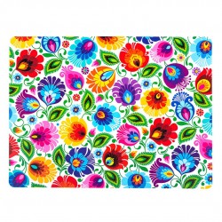 Folkstar - decorative placemat for table, whiteowicki pattern, 15.75x11.81 in, 1 pc