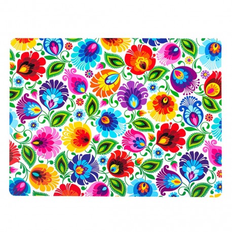 Folkstar - decorative placemat for table, whiteowicki pattern, 15.75x11.81 in, 1 pc