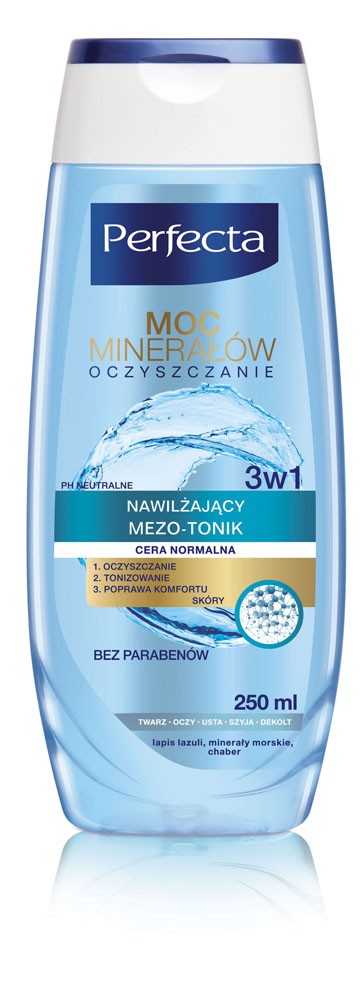 Moisturizing meso-tonic, 250 ml capacity.