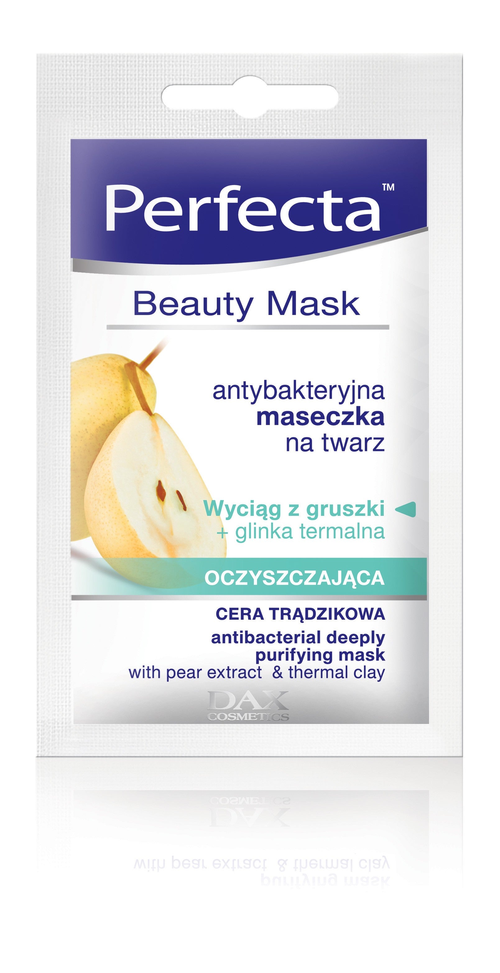 Maseczka na twarz głęboko oczyszczająca w saszetce, poj. 8 ml.