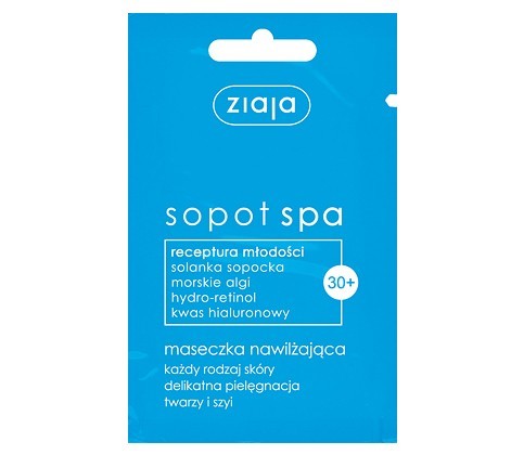 Sopot spa moisturizing mask, 7 ml capacity ***GIFT FROM ST.NICK***