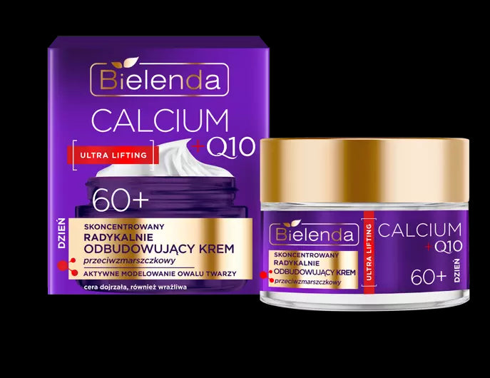 Bielenda CALCIUM + Q10 - radically restorative 60+ day cream, volume 50 ml