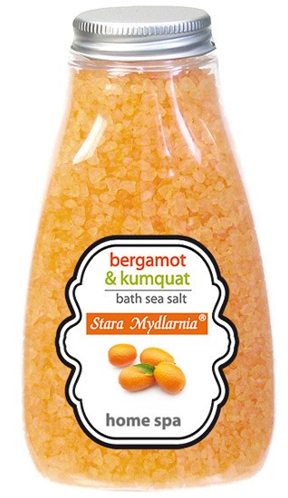 Home Spa Bergamot & kumquat - bath salt 250 ml.