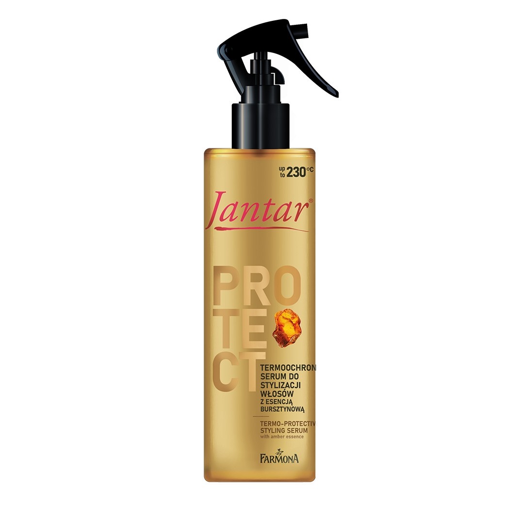 Jantar - thermo-protective hair styling serum with amber essence, volume 200 ml