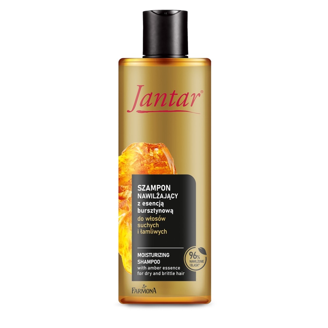 Jantar - moisturizing shampoo with amber essence for dry and brittle hair, volume 300 ml