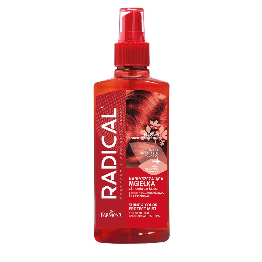 Radical - glossy color protecting mist for color-treated hair, volume 200 ml