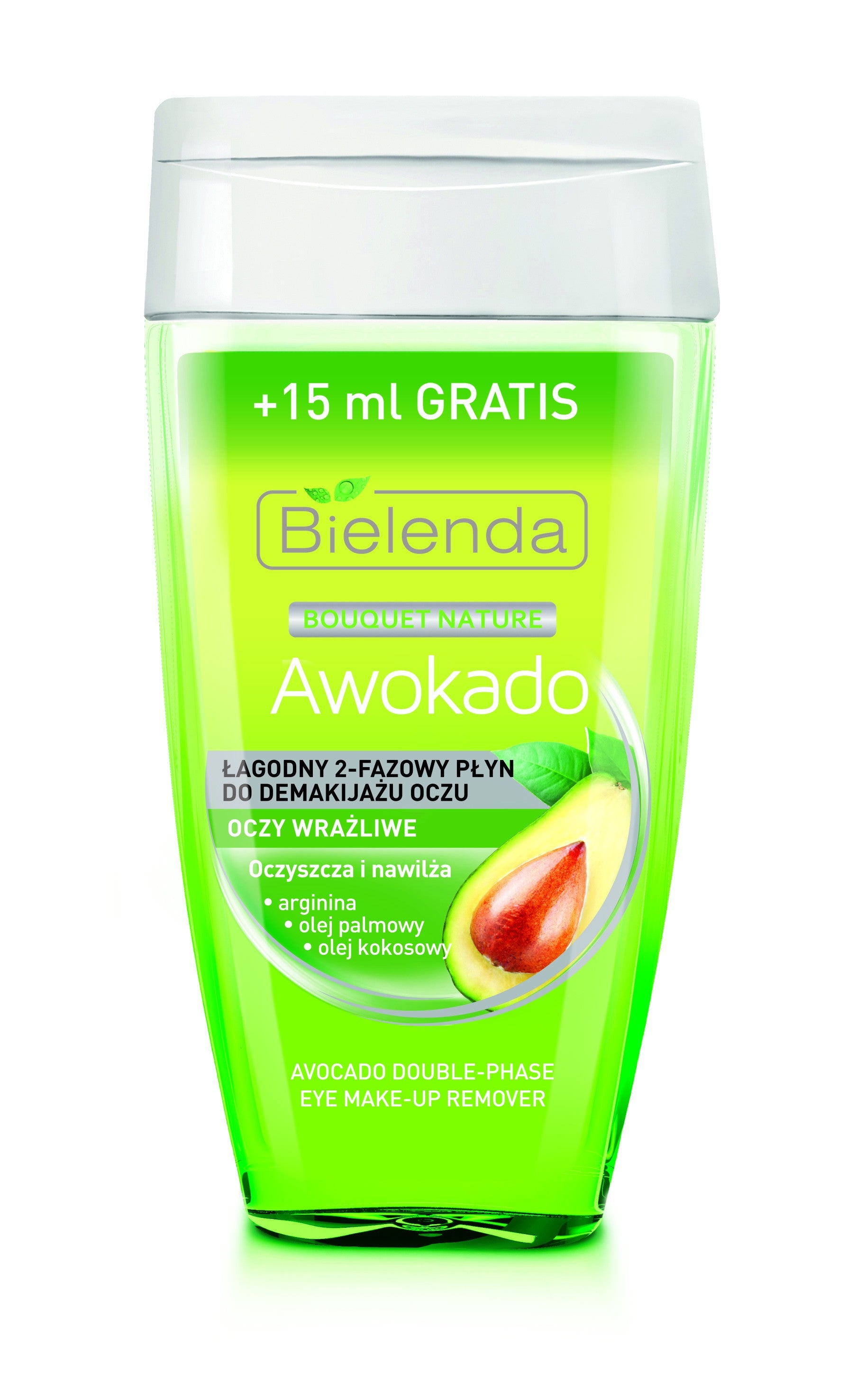 Avocado eye makeup remover, capacity 125 ml.