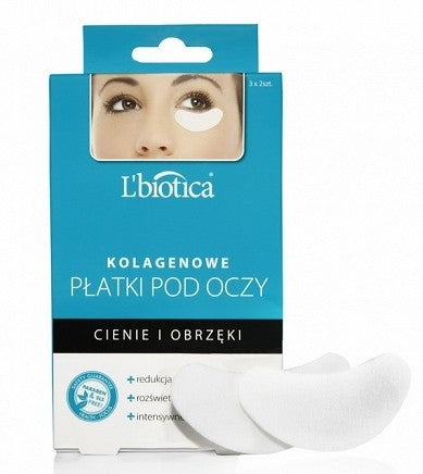 Collagen eye patches - reduction of dark circles and puffiness