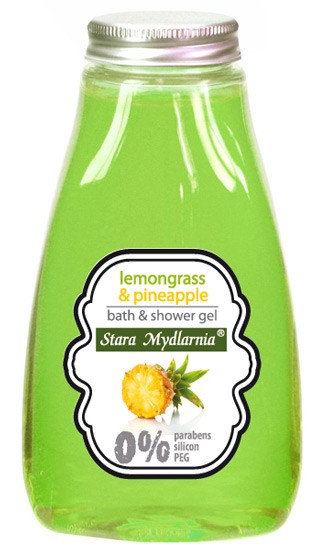 Home Spa Lemongrass & pineapple - bath gel 250 ml.