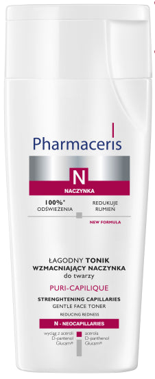 Łagodny tonik wzmacniający do twarzy, poj. 200 ml.