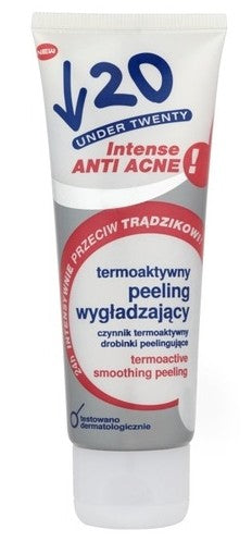 Thermoactive smoothing scrub, 75 ml capacity.