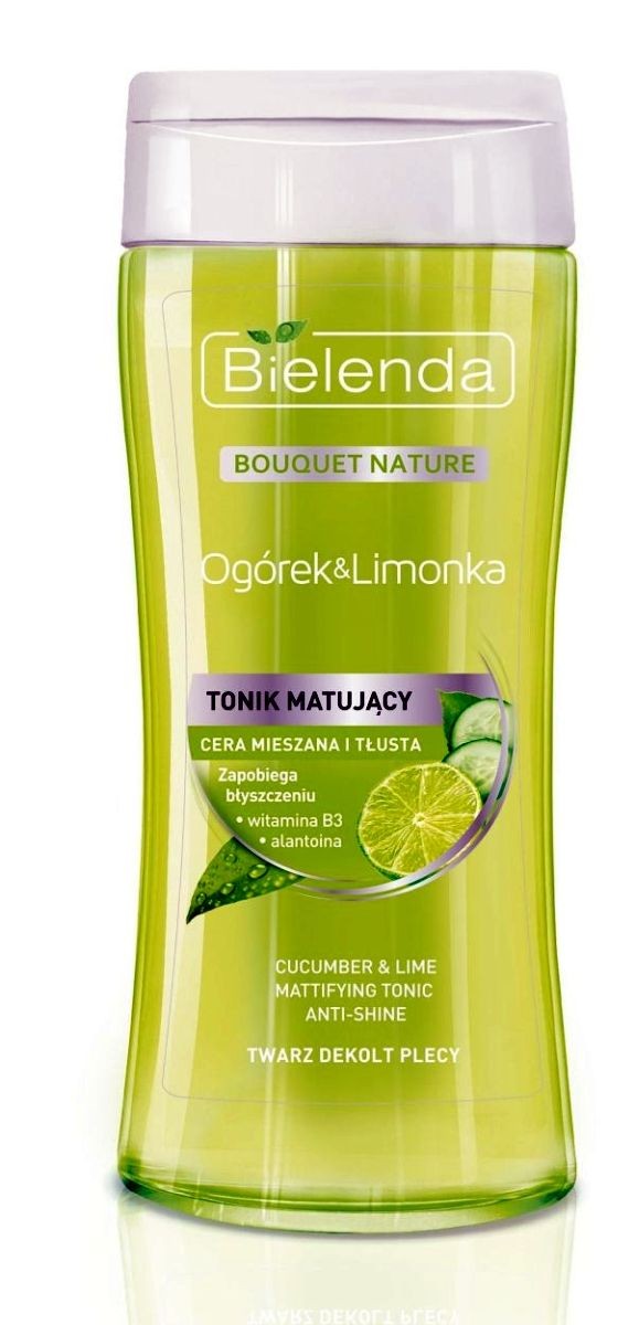 Cucumber & Lime mattifying tonic, 200 ml.