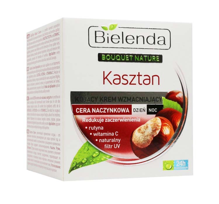 Chestnut - soothing reinforcing cream for DAY / NIGHT, capacity 50 ml.