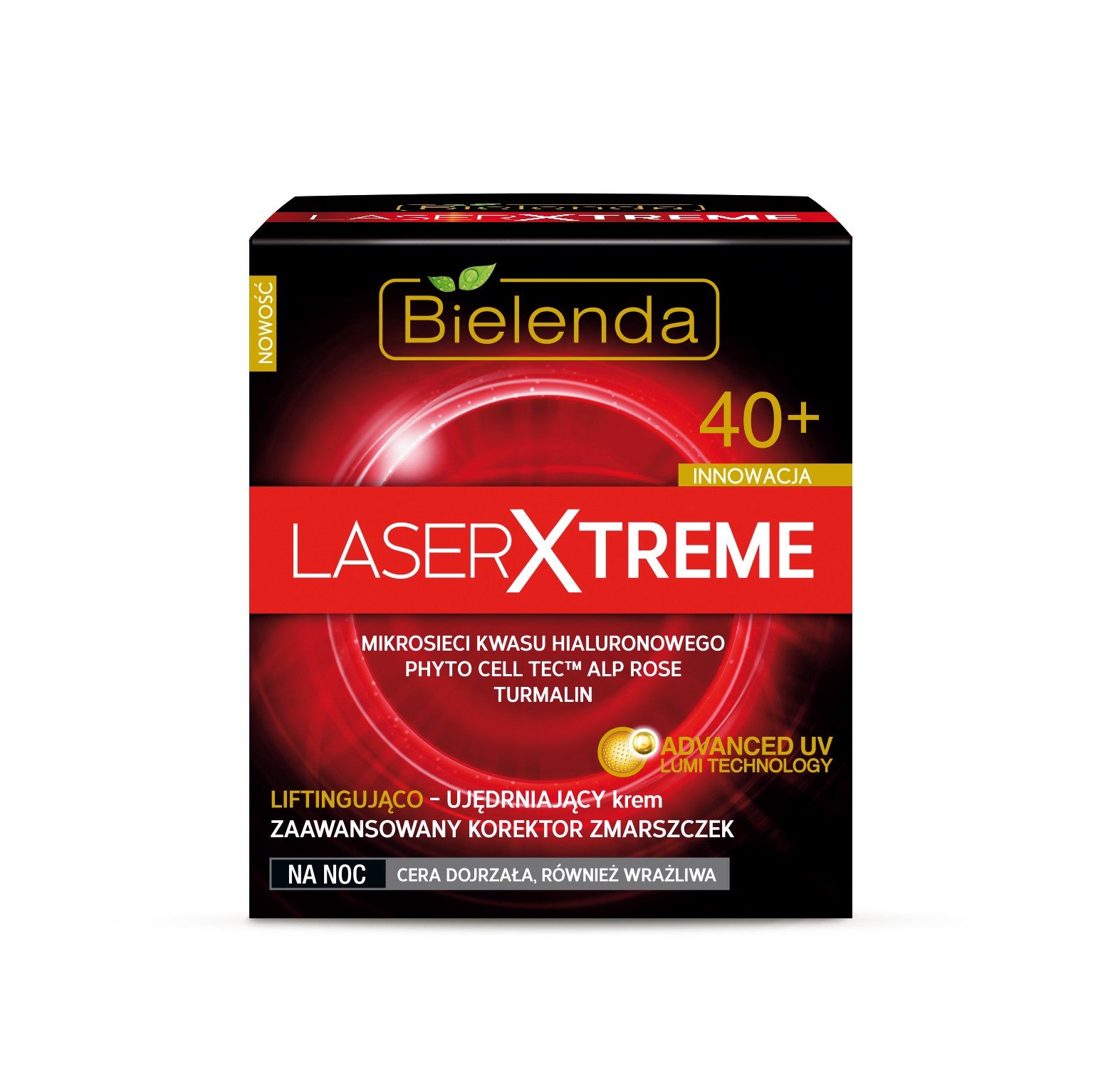 Laser Xtreme - Lifting and firming night cream 40+, volume 50 ml.