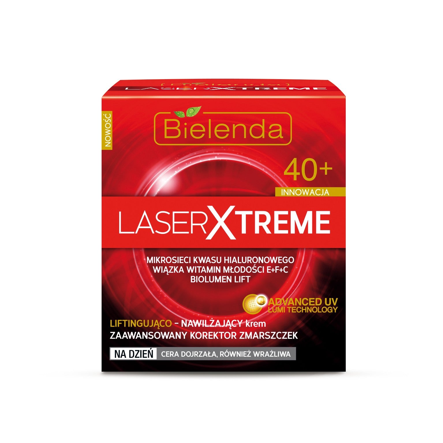 Laser Xtreme - Lifting and moisturizing day cream 40+, volume 50 ml.