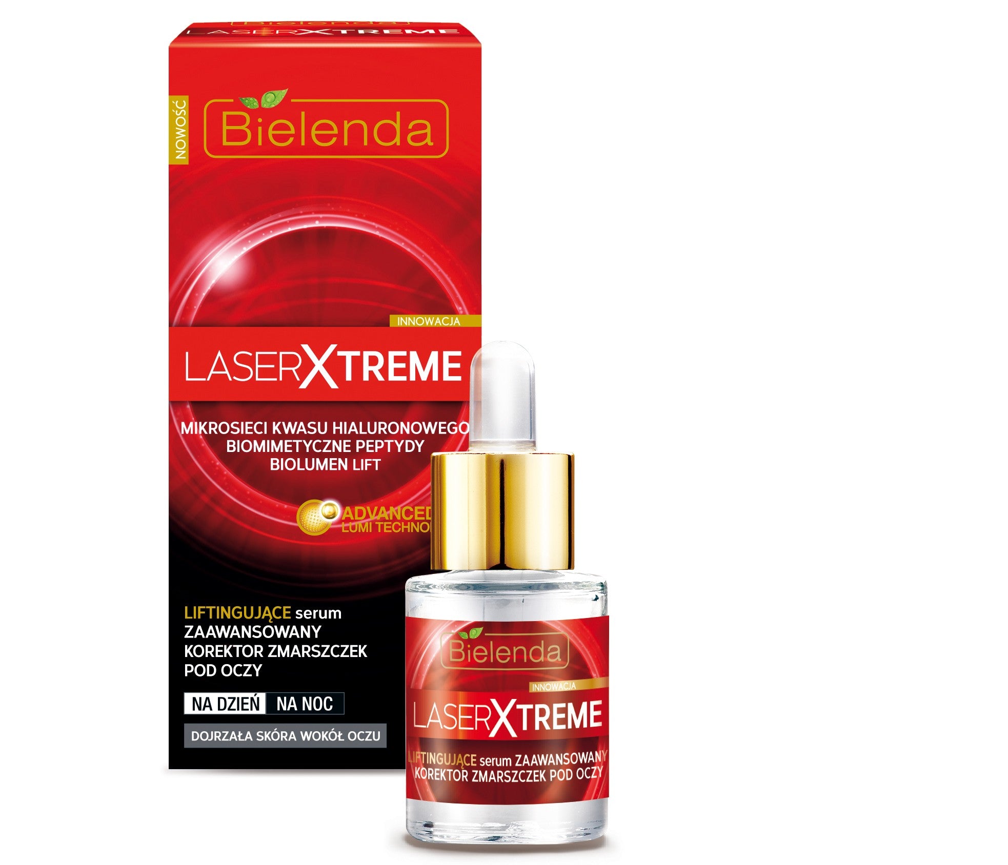 Laser Xtreme - Lifting serum UNDER EYES day/night, capacity 30 ml.
