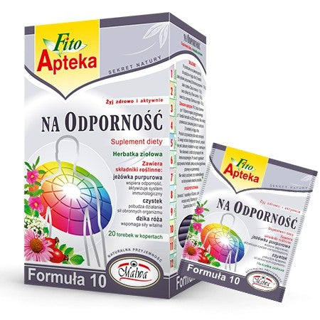 FOR RESISTANCE Formula 10 - 20 bags in paper envelopes of 2 g each