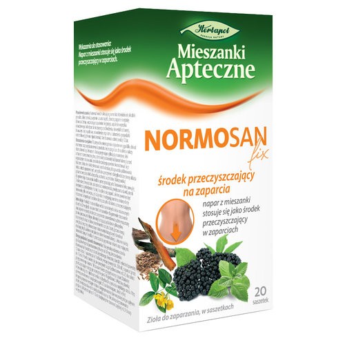 NORMOSAN fix - laxative for constipation, capacity 20 sachets x 1.4 g