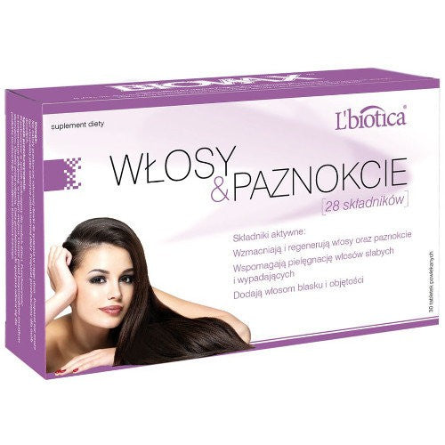 Hair and nails Biovax Optimum 28, 30 tablets