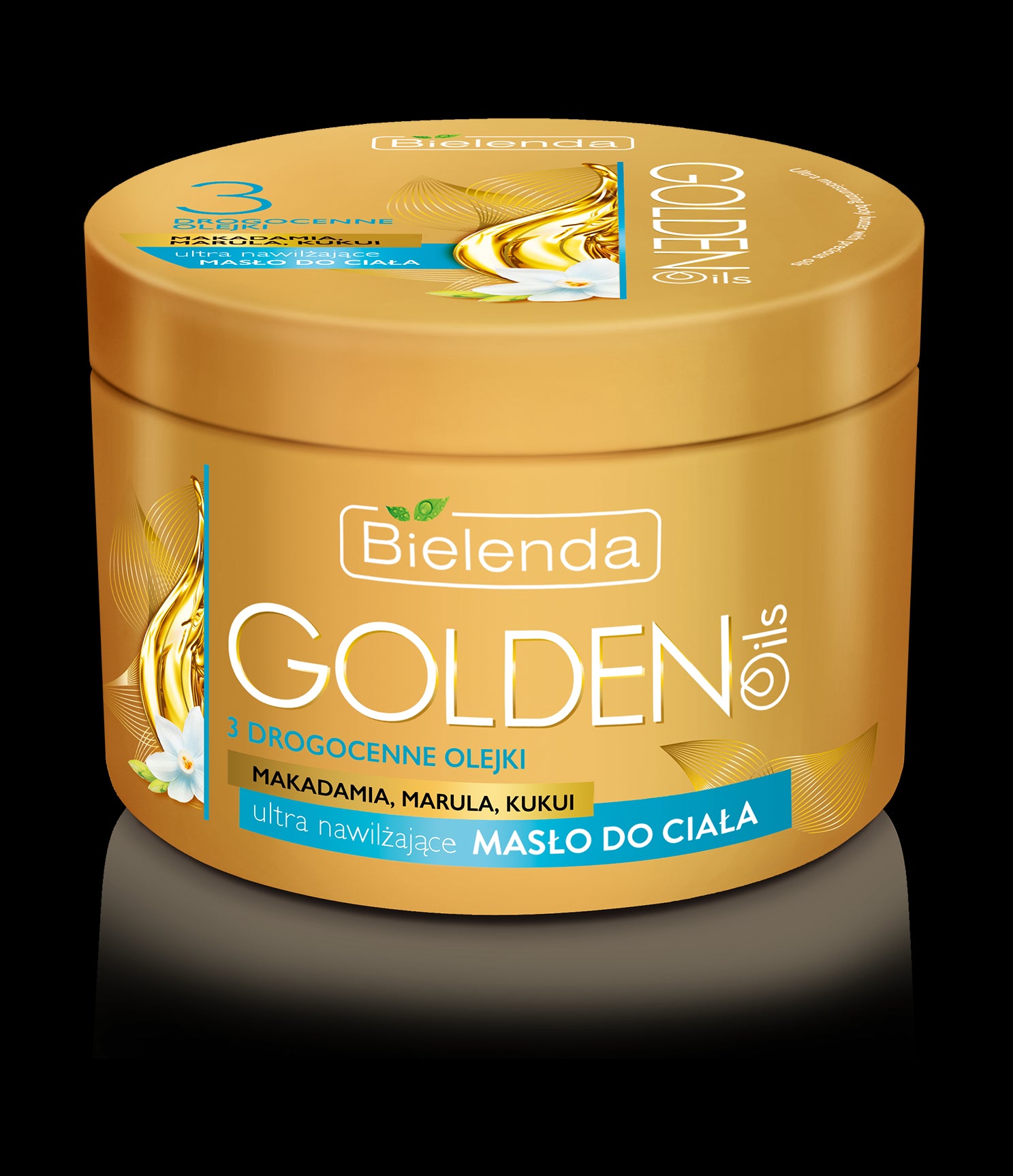 GOLDEN OILS - Ultra moisturizing body butter with precious oils, volume 200 ml.