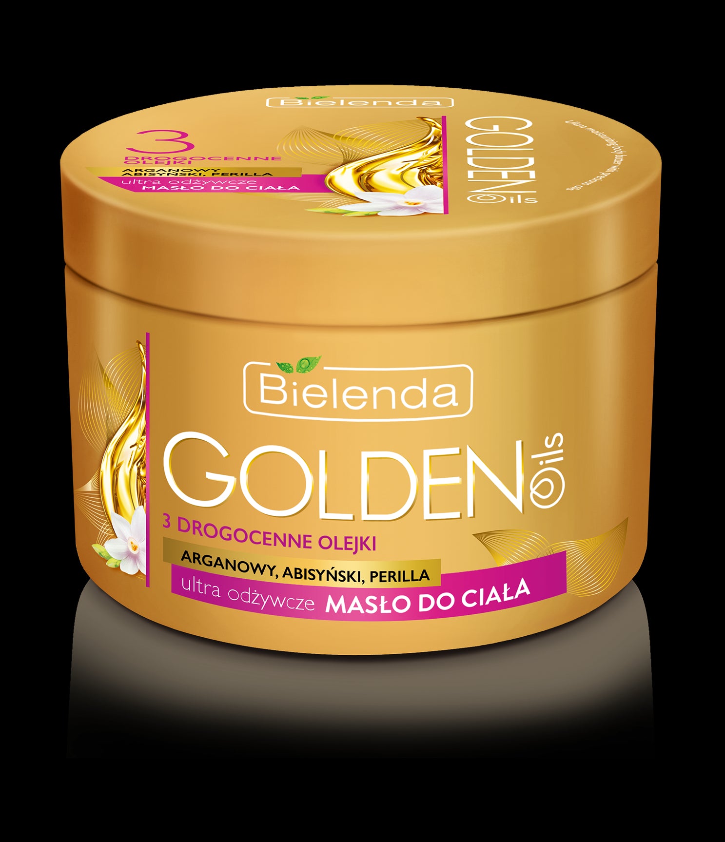 GOLDEN OILS - Ultra-nourishing body butter with precious oils, volume 200 ml.