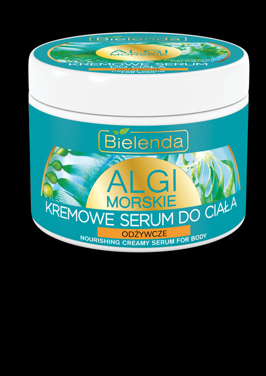 MARINE ALGI - RECOVERING CREAM body serum, 200 ml capacity.