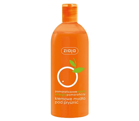 Orange - creamy shower soap, capacity 500 ml.