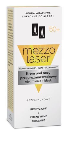 Mezzolaser 50+ Anti-wrinkle eye cream, volume 15 ml.
